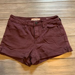 ✨RARE✨Maroon Pacsun Jean Shorts
